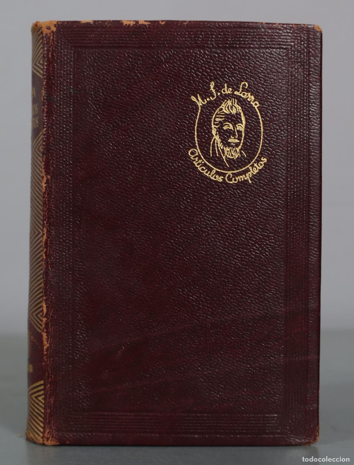 Gebrauchte B&uuml;cher: Art&iacute;culos Completos - Mariano Jos&eacute; de Larra - Aguilar 1961