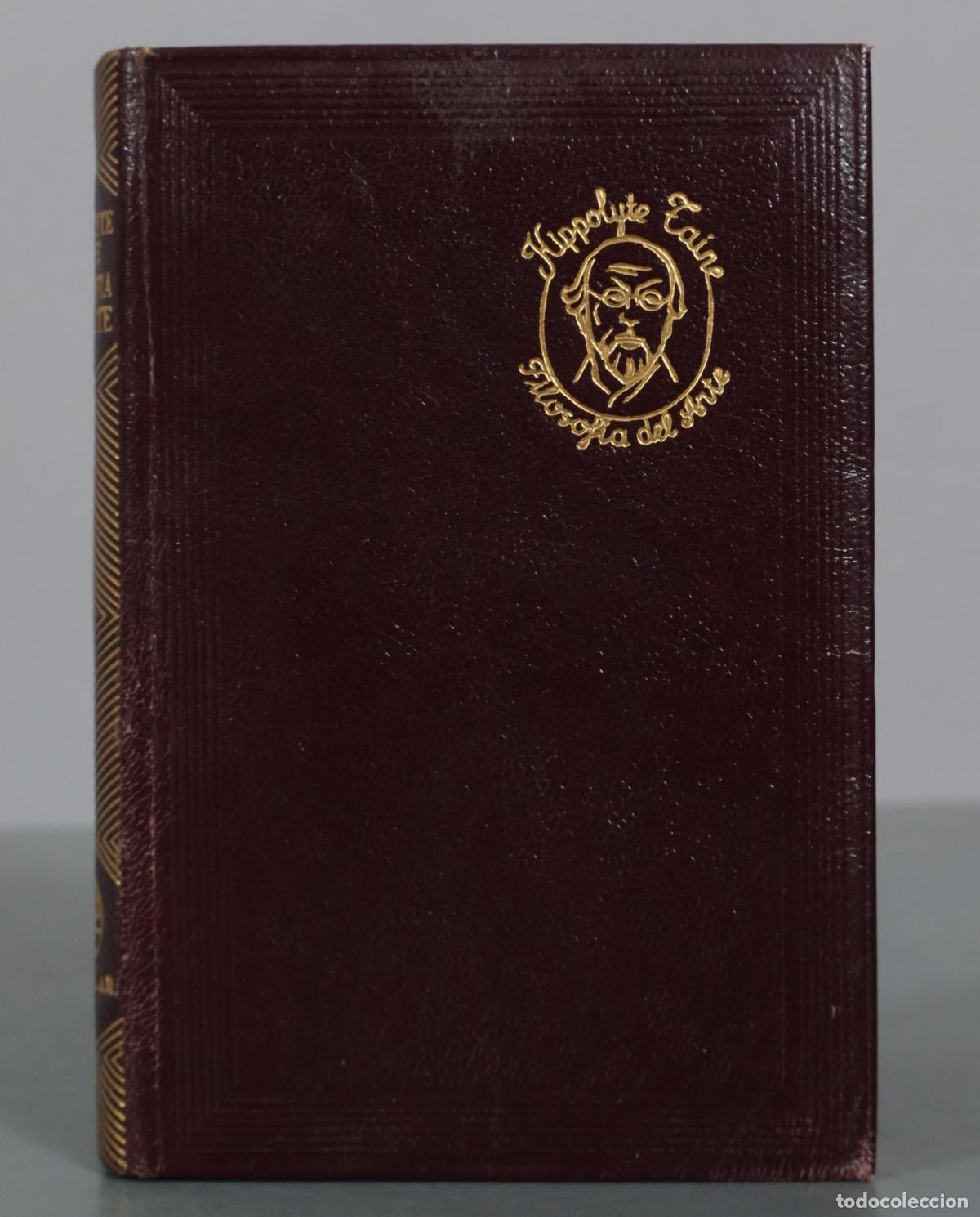 Libros de segunda mano: Filosof&iacute;a del arte - Hippolyte Taine - Aguilar 1957
