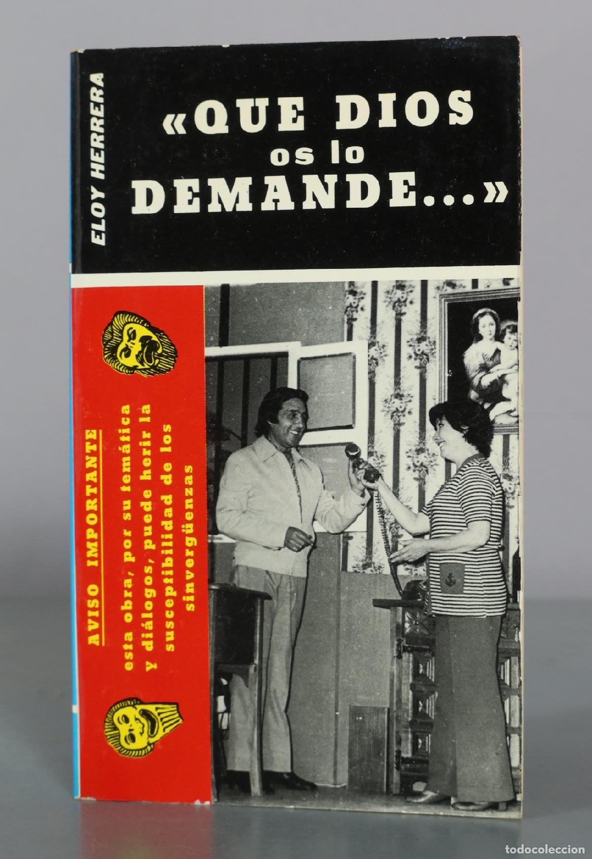 Libros de segunda mano: Que Dios os lo demande - Eloy Herrera