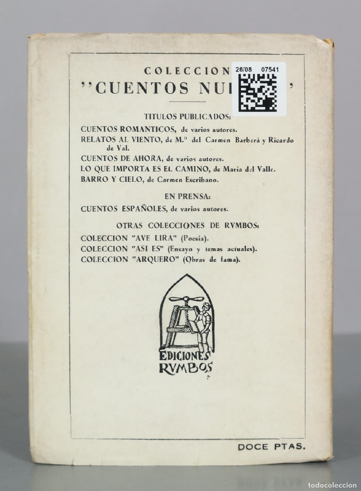 Libros de segunda mano: Barro y cielo - Carmen Escribano - Ediciones Rumbos - Foto 2