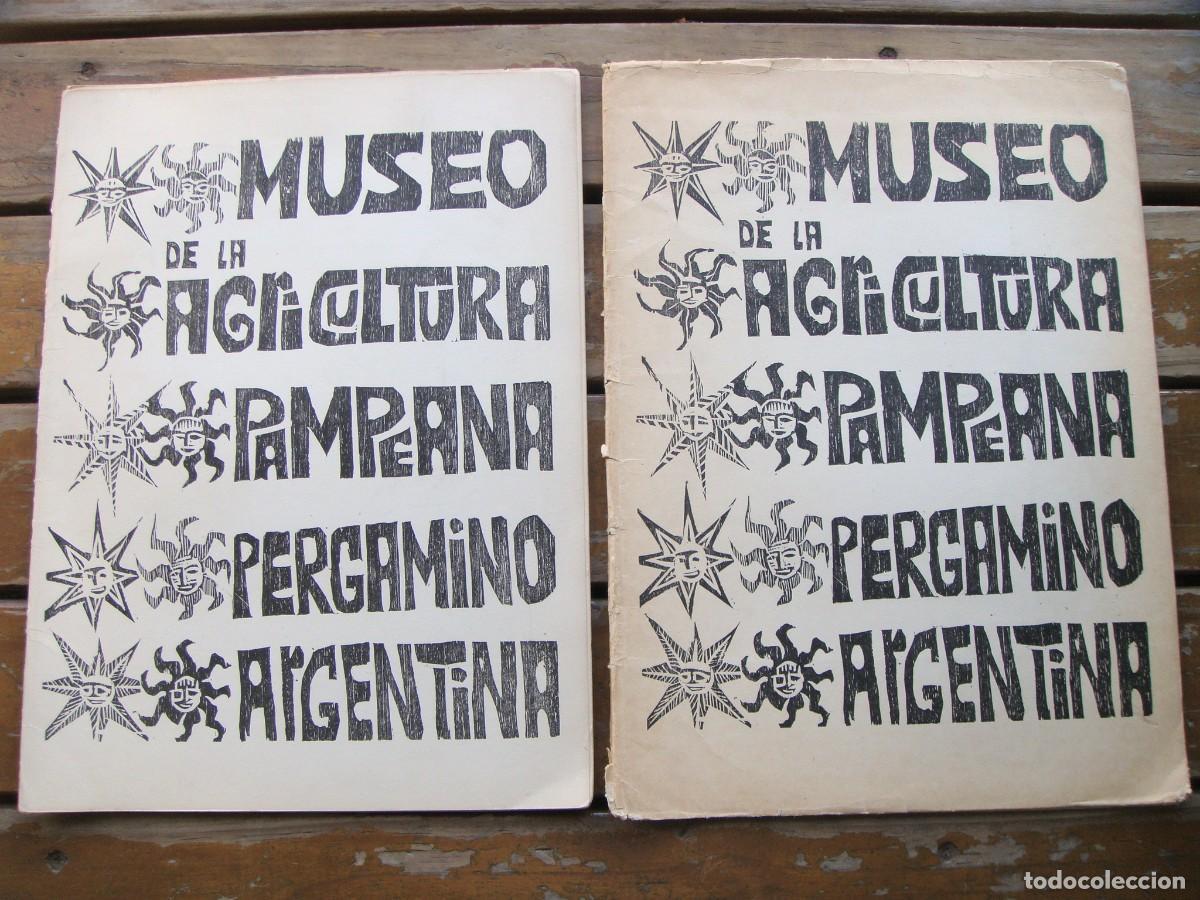 Libros de segunda mano: MUSEO DE LA AGRICULTURA PAMPEANA PERGAMINO ARGENTINA Mele Bruniard, V&iacute;ctor Rebuffo, Gambartes