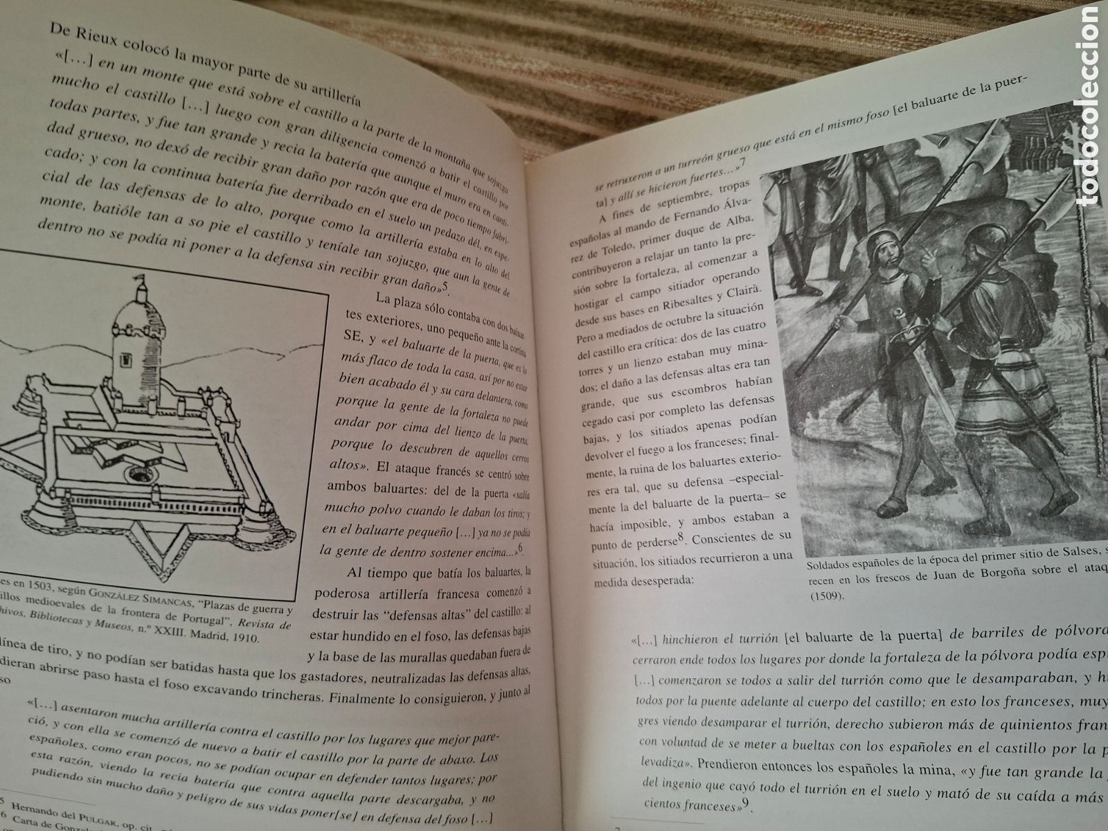 Libros de segunda mano: ASITIO DEL CASTILLO DE SAL&Ccedil;A - Foto 5
