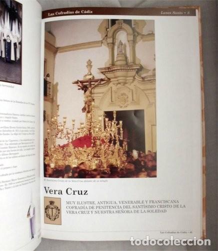 Libros de segunda mano: Las cofrad&iacute;as de C&aacute;diz. Semana Santa. - Foto 2