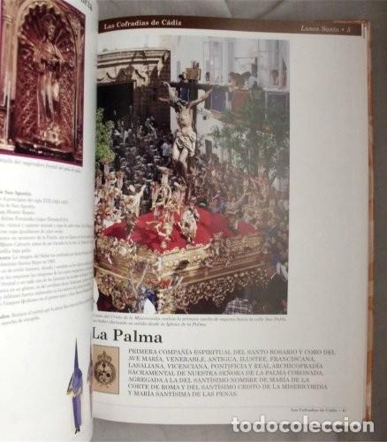 Libros de segunda mano: Las cofrad&iacute;as de C&aacute;diz. Semana Santa. - Foto 3