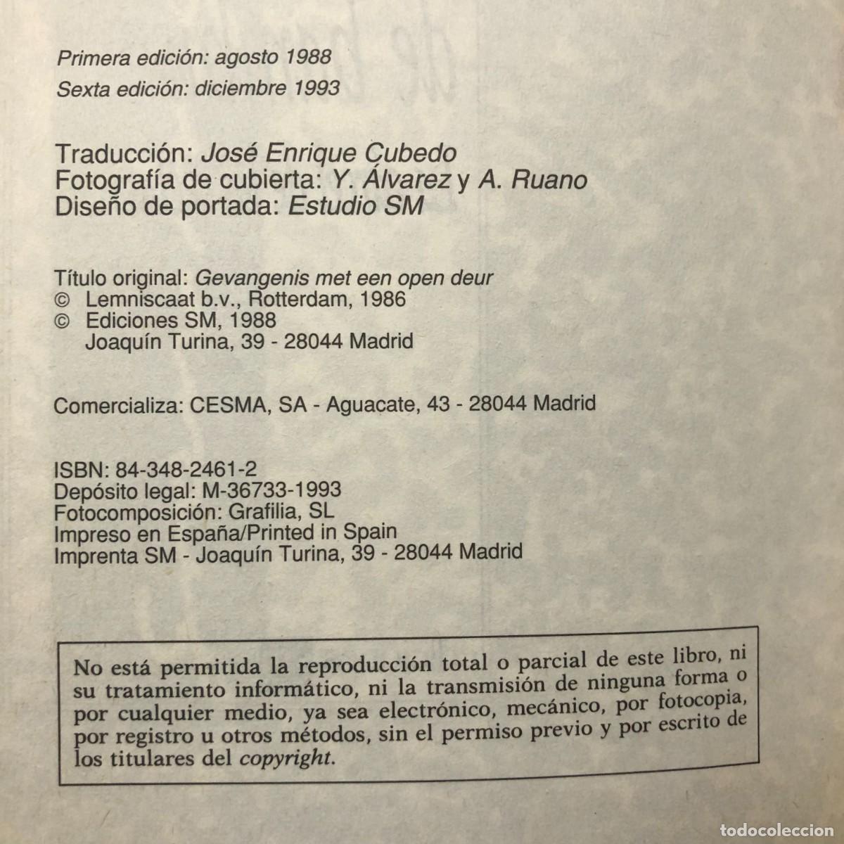 Libros de segunda mano: BARROTES DE BAMB&Uacute; - LA C&Aacute;RCEL DE LAS SECTAS - JAN TERLOUW - GRAN ANGULAR / 1554 - Foto 4