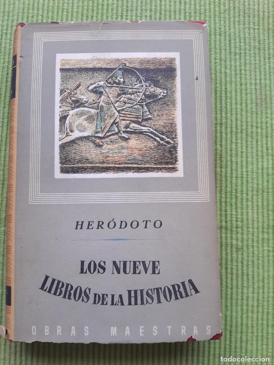 Libros de segunda mano: LOS NUEVE LIBROS DE LA HISTORIA. VOLUMEN I. HERODOTO. IBERIA 1968