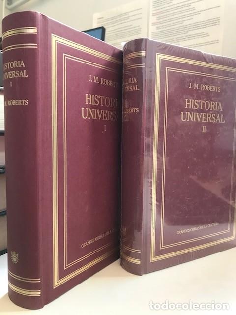 Libros de segunda mano: HISTORIA UNIVERSAL EN 2 TOMOS. J.M. ROBERTS