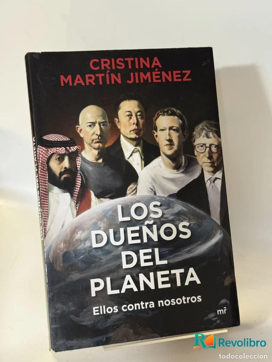 Libros de segunda mano: Los Due&ntilde;os del Planeta - Cristina Mart&iacute;n Jim&eacute;nez