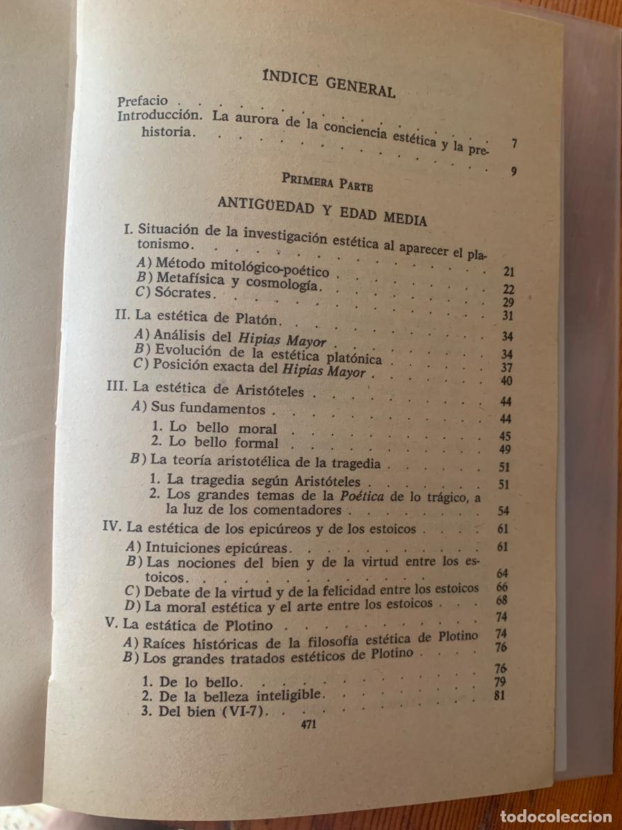 Libros de segunda mano: Historia de la Est&eacute;tica (Bols 17) - Foto 3
