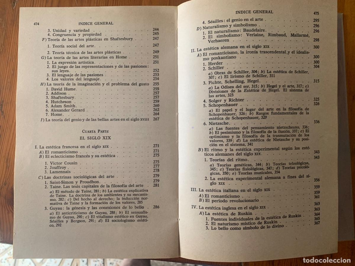 Libros de segunda mano: Historia de la Est&eacute;tica (Bols 17) - Foto 5