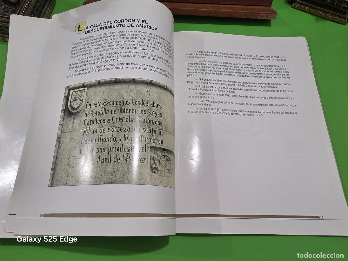 Libros de segunda mano: &rdquo;&rdquo;LA CASA DEL CORD&Oacute;N, PALACIO DE LOS CONDESTABLES DE CASTILLA&rdquo;&rdquo;...RESTAURACI&Oacute;N...1987... - Foto 8