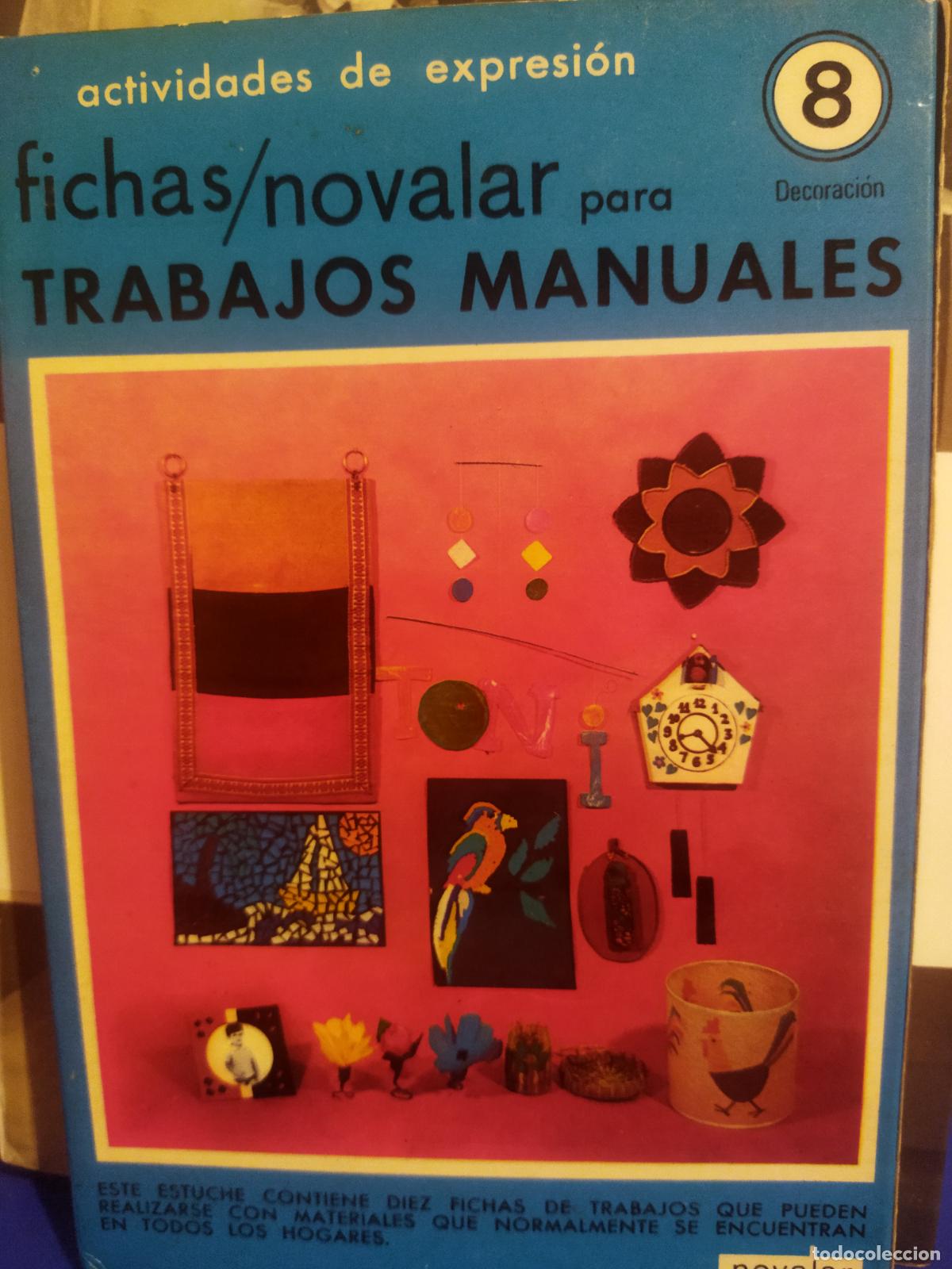 Libros de segunda mano: Fichas novalar para trabajos manuales