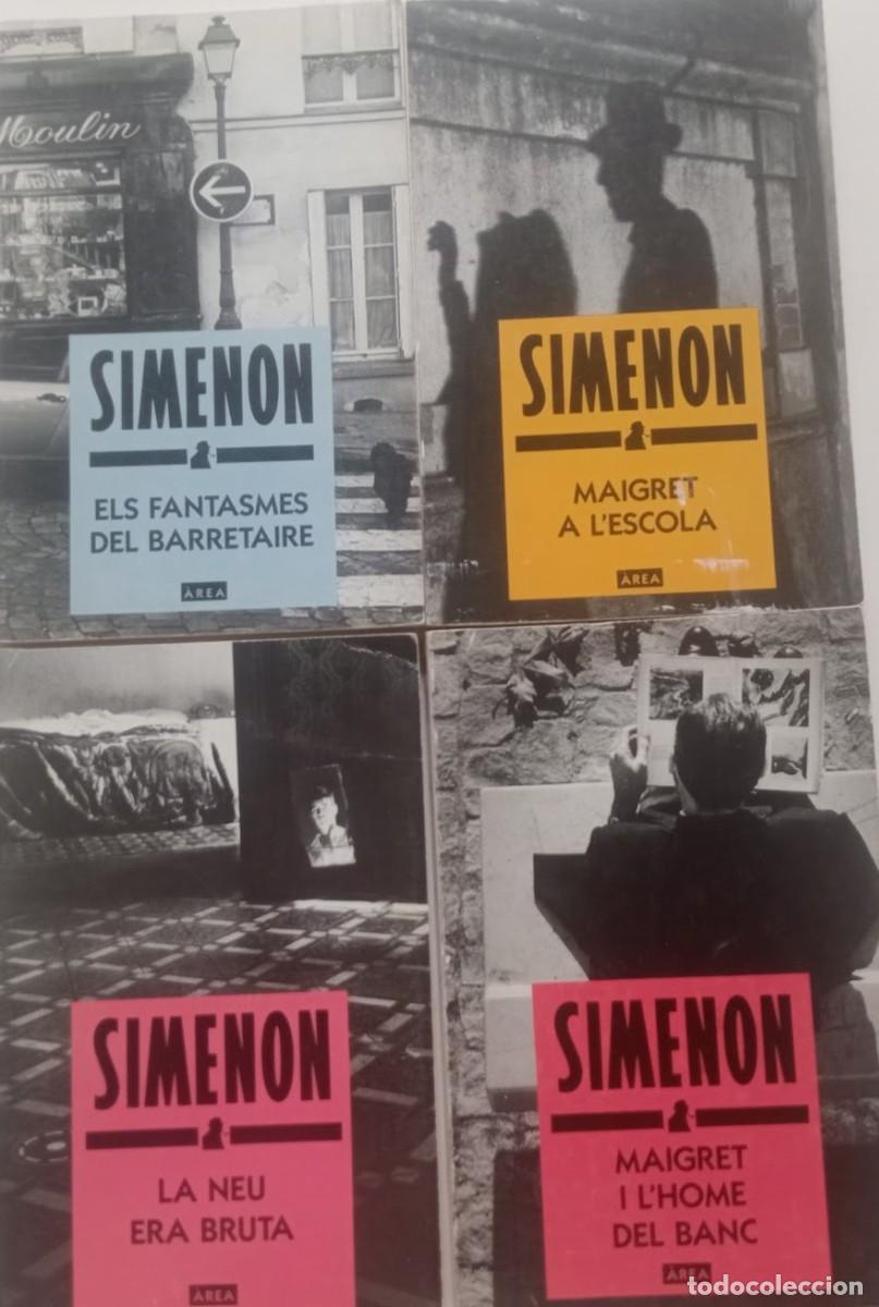 Libros de segunda mano: 4 Librde Georges Simenon.
