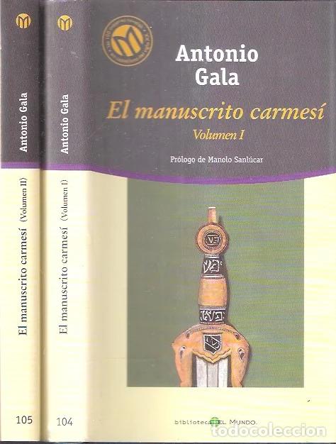 Libros de segunda mano: El manuscrito carmes&iacute;. Vol. I Y II - Gala, Antonio