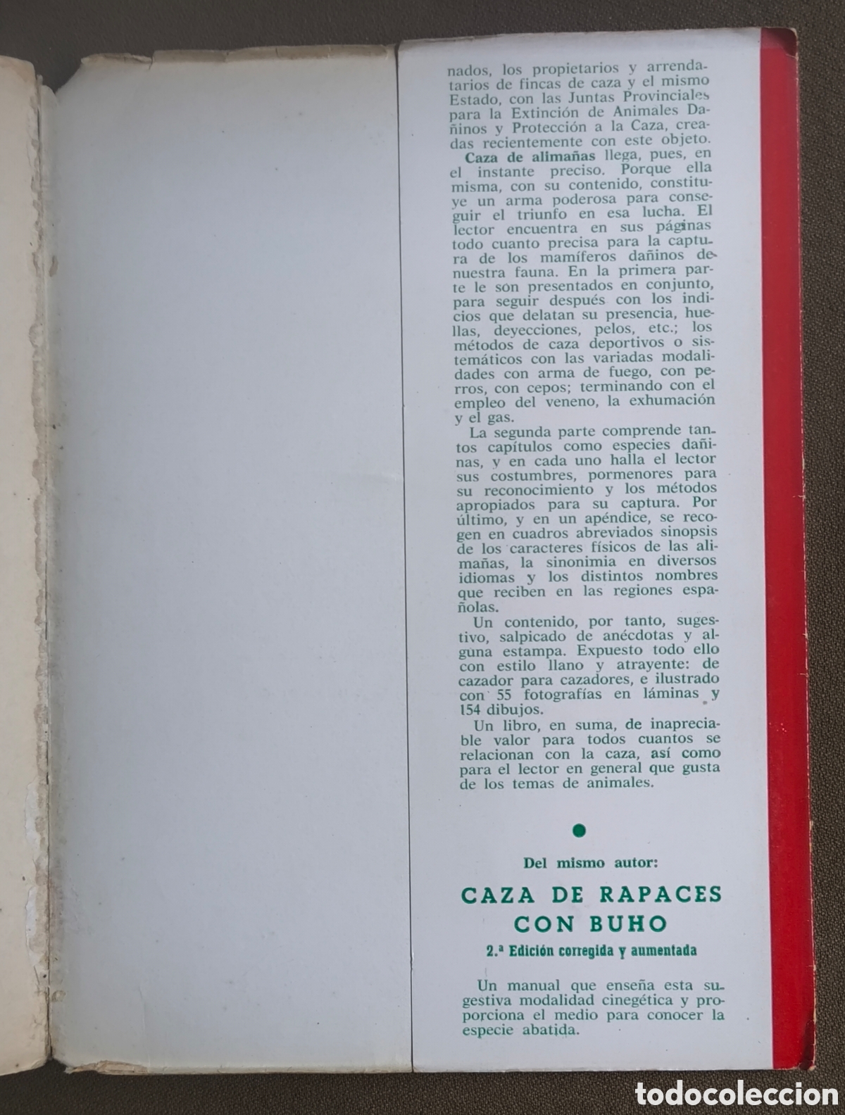 Libros de segunda mano: ALIMA&Ntilde;AS CAZA MENOR LIBRO DESCATALOGADO 1965 - Foto 10
