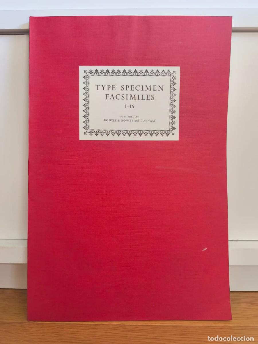 Libros de segunda mano: Type specimen facsimiles I (1-15) y II (16-18)
