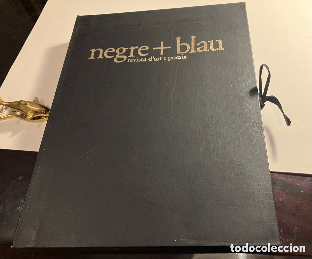 Libros de segunda mano: Revista Negre+ Blau= Or, lila, Rrose, Argent. Tharrats, Foix, Duchamp 4 n&uacute;ms