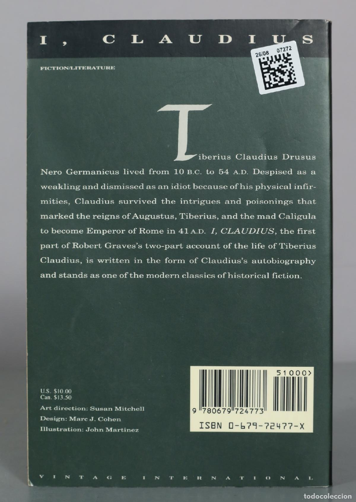 Libros de segunda mano: I, Claudius - Robert Graves - Vintage - Foto 2