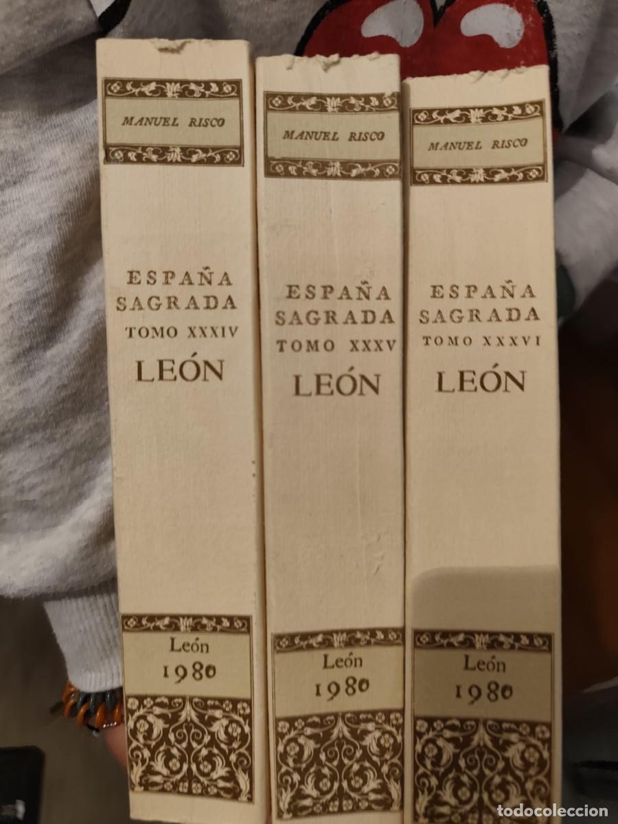 Libros de segunda mano: 3 TOMOS ESPA&Ntilde;A SAGRADA