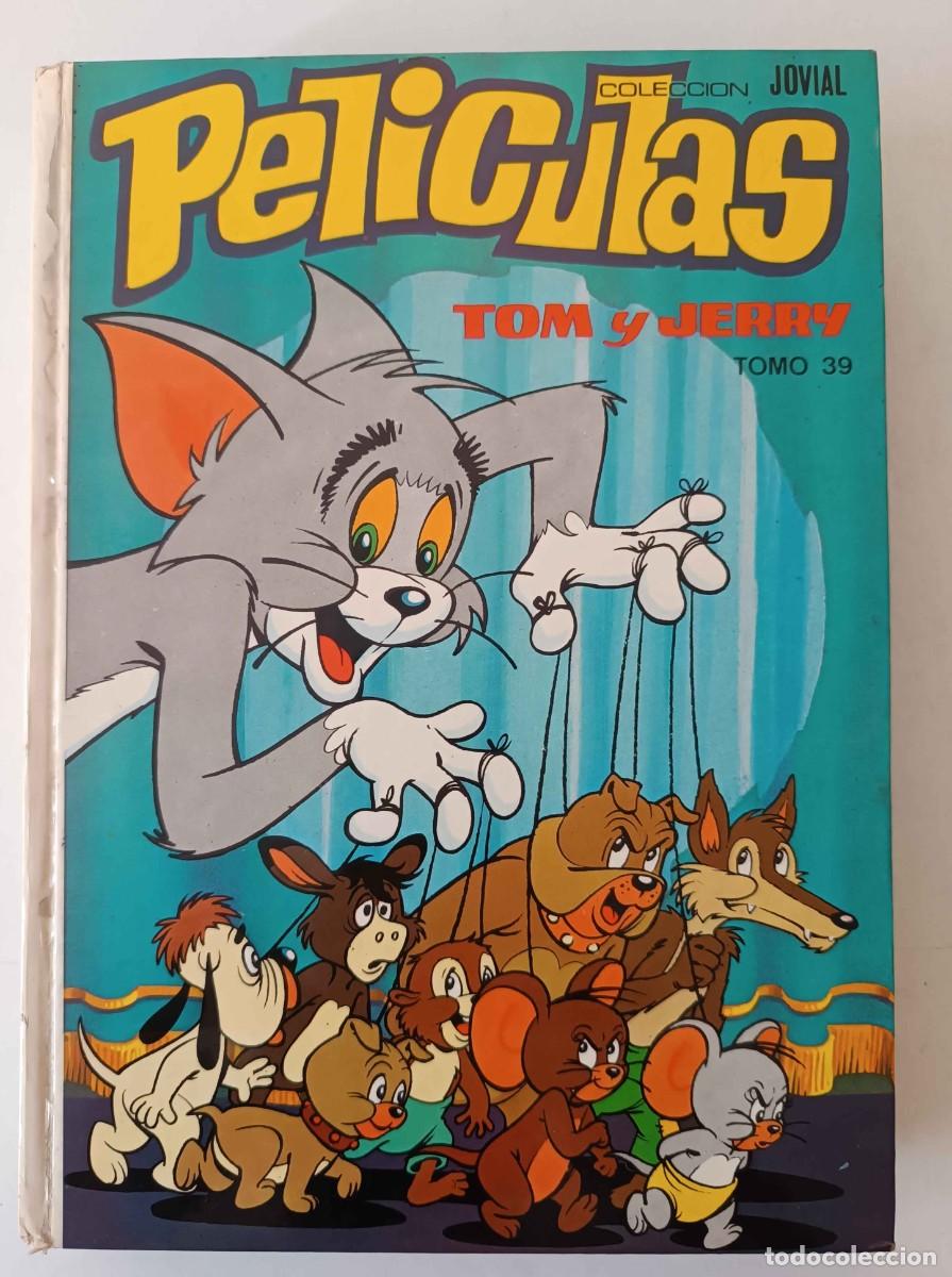 Libros de segunda mano: Tomo 39 &rdquo;PELICULAS&rdquo; Tom y Jerry Colecci&oacute;n Jovial 1980 Metro Goldwyn Mayer Comic Tebeo Historietas