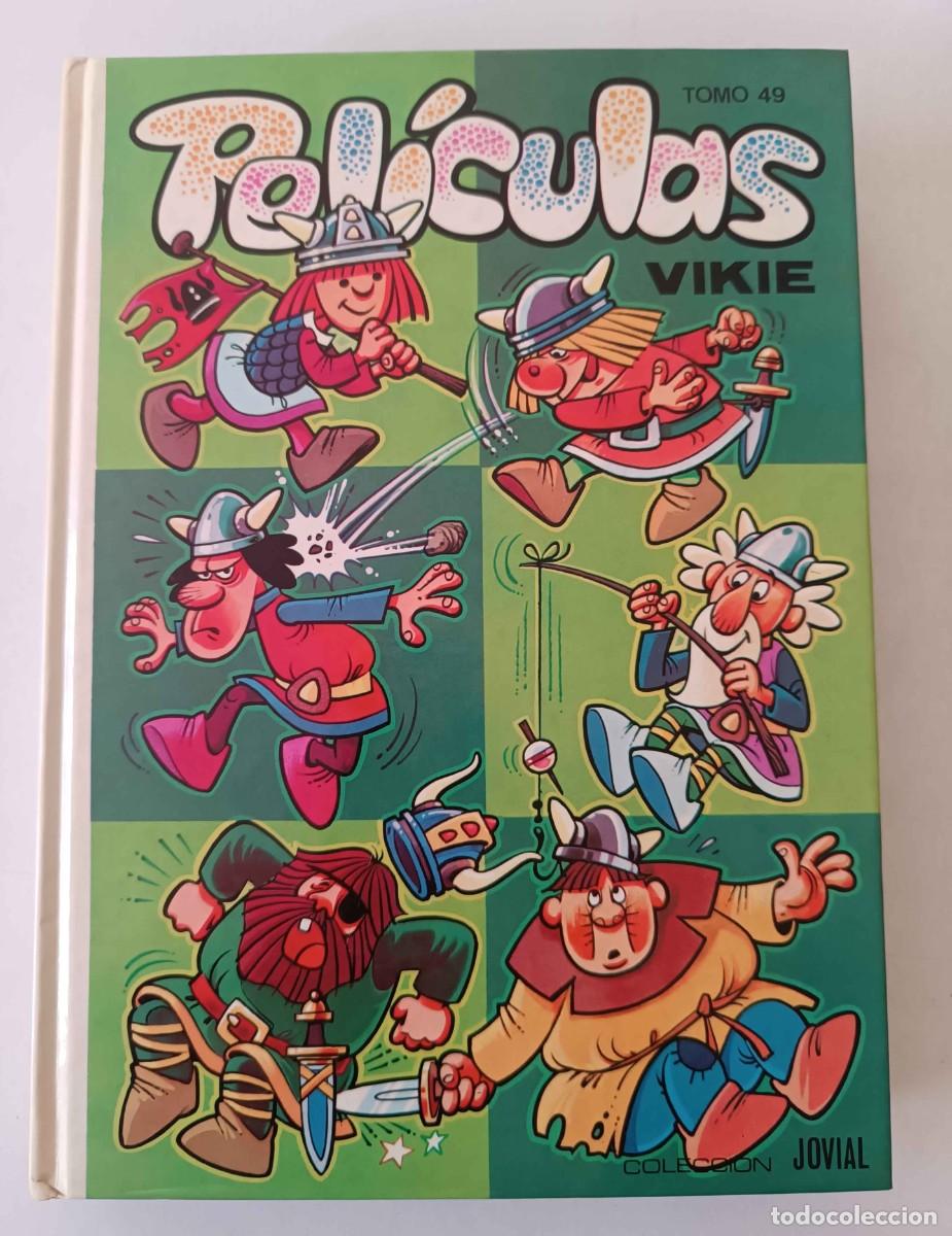 Libros de segunda mano: Tomo 49 &rdquo;PELICULAS&rdquo; Vikie el Vikingo Colecci&oacute;n Jovial 1981 Comic Tebeo Historietas Taurus Film