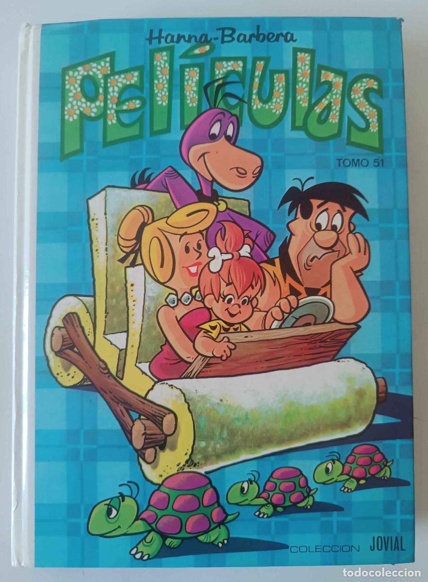 Libros de segunda mano: Tomo 51 &rdquo;PELICULAS&rdquo; Hanna Barbera Colecci&oacute;n Jovial 1981 Comic Picapiedra Oso Yogi Jetsons Maguila