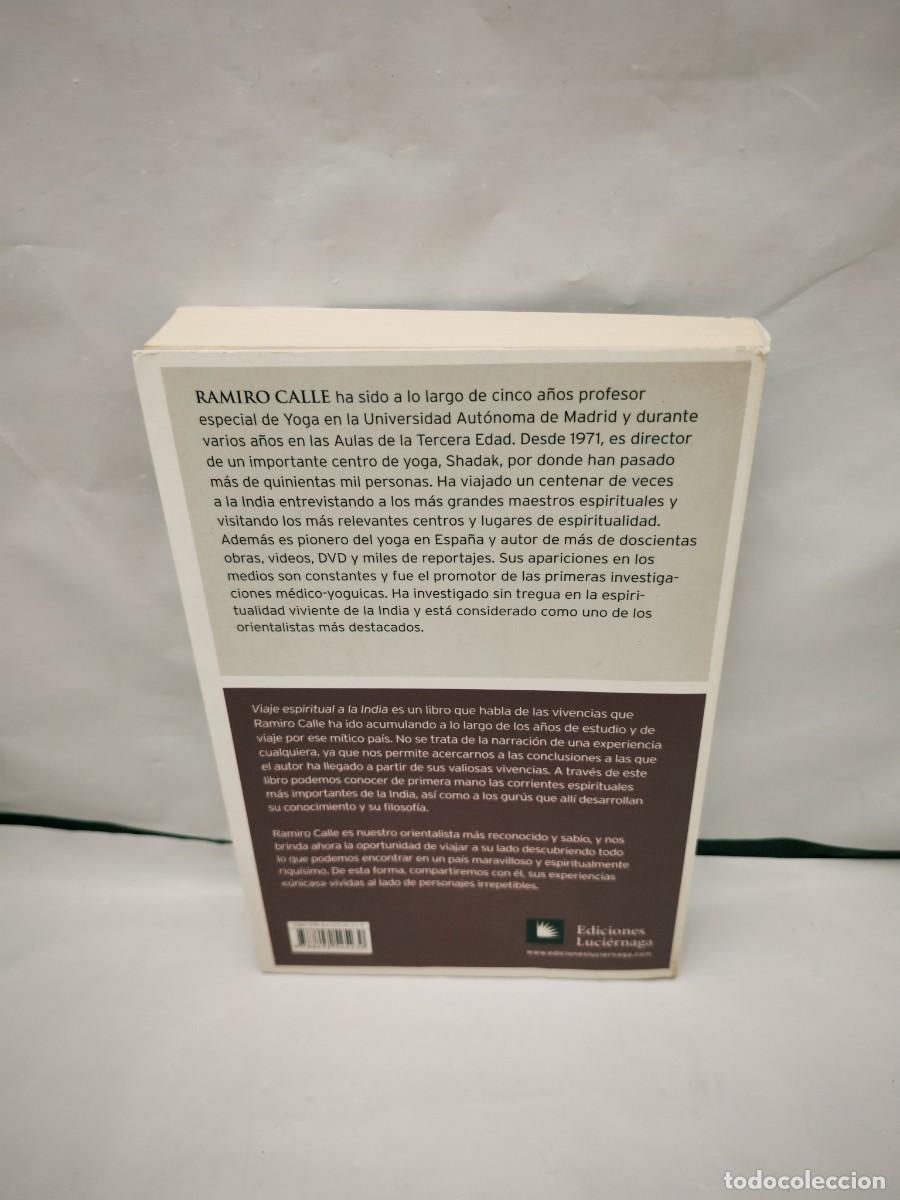 Libros de segunda mano: Ramiro Calle: Viaje espiritual a la India - Foto 2