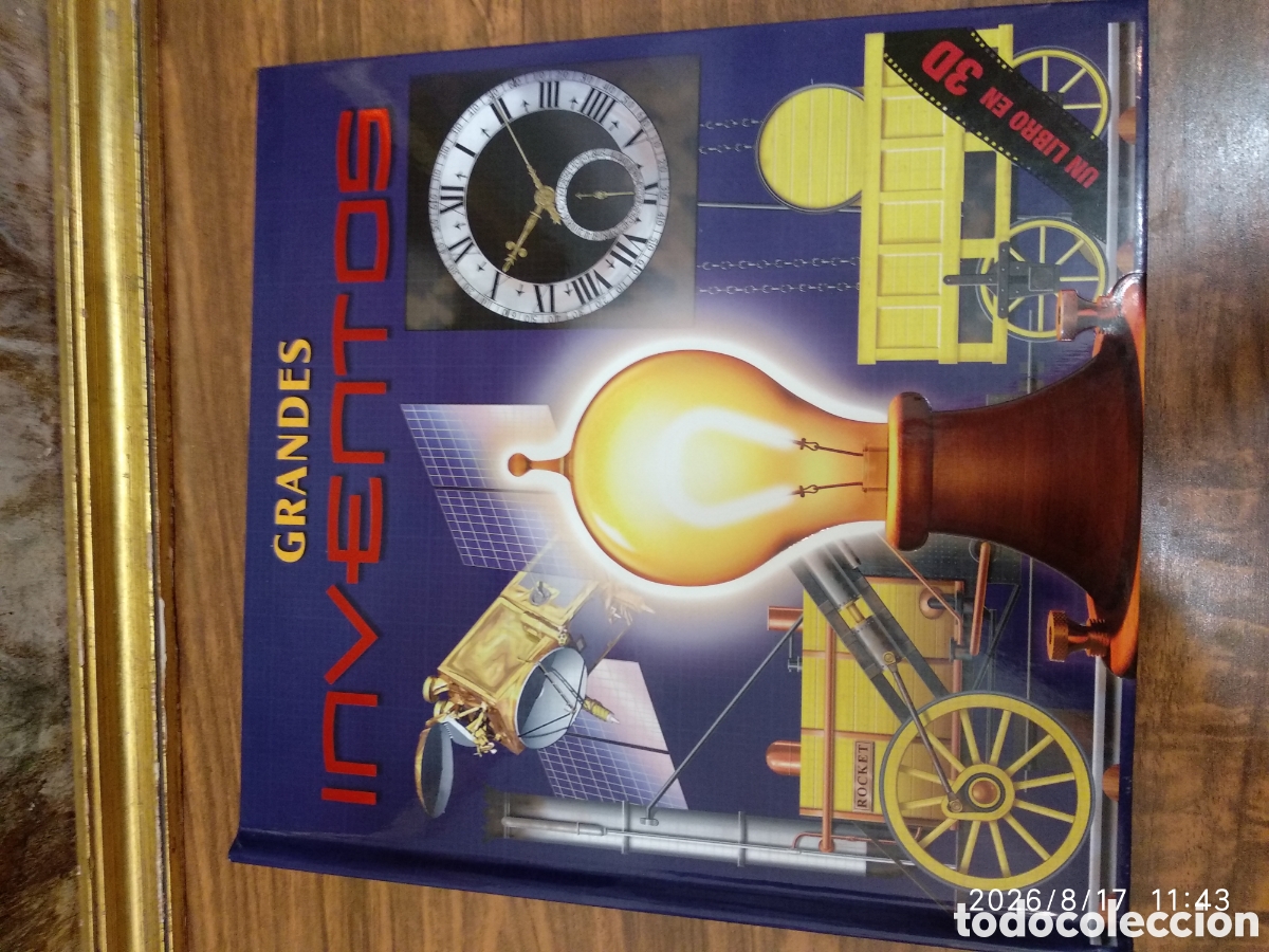 Libros de segunda mano: Grandes inventos: un libro en 3D
