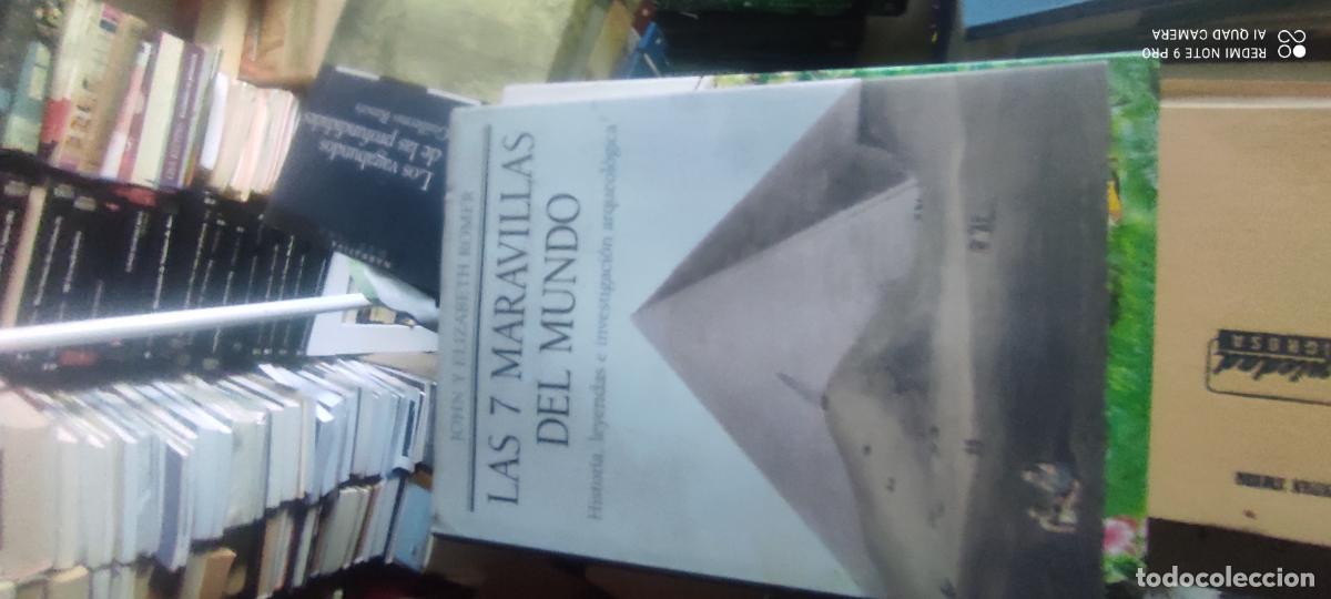 Libros de segunda mano: Las 7 maravillas del mundo. Historia, leyendas e investigaci&oacute;n arqueol&oacute;gica. - John Romer, Elisabet