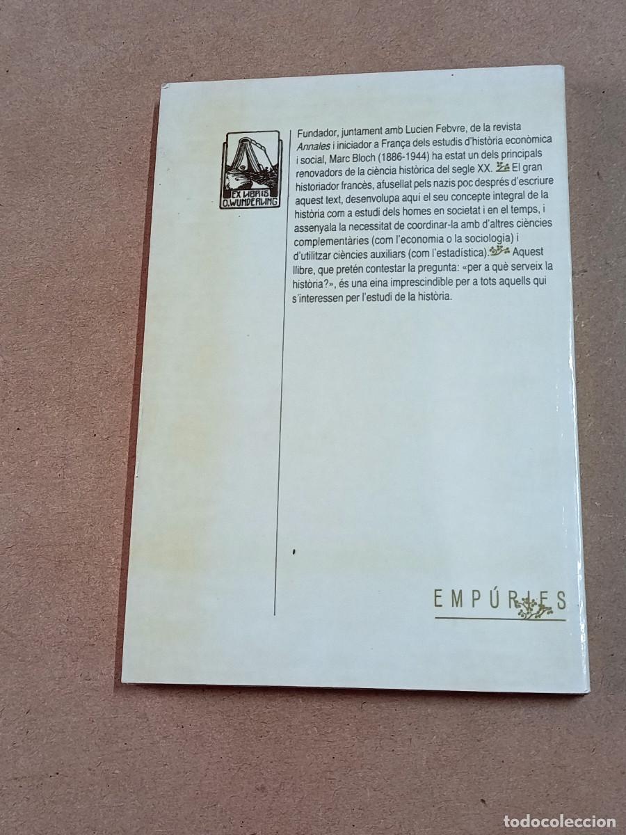 Libros de segunda mano: APOLOGIA DE LA HIST&Ograve;RIA - MARC BLOCH - Foto 4