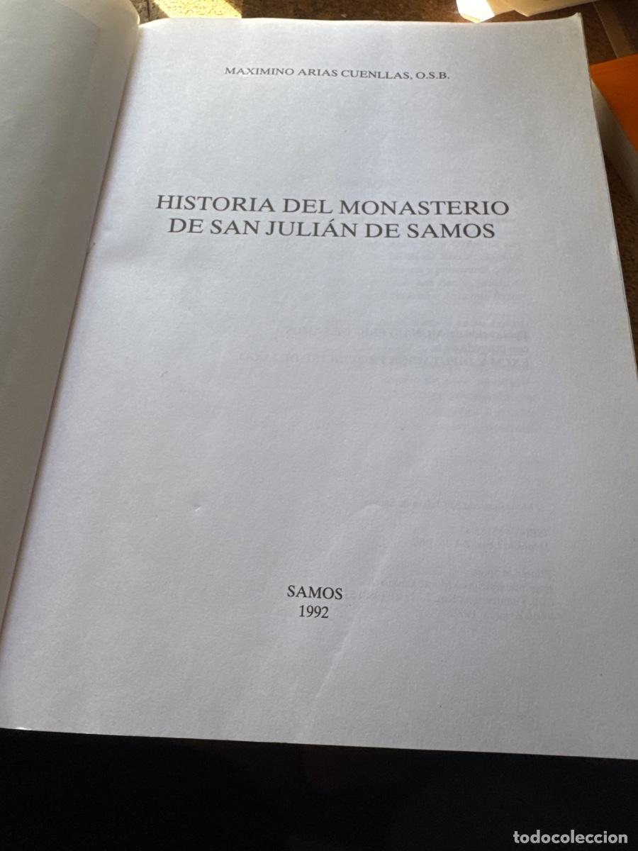 Libros de segunda mano: Historia del monasterio de San Juli&aacute;n de Samos - Foto 3