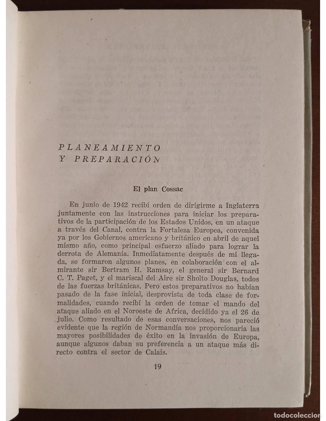 Libros de segunda mano: HISTORIA DE LA GUERRA. EISENHOWER, Dwight D.. Editorial Mateu. 1963. - Foto 4