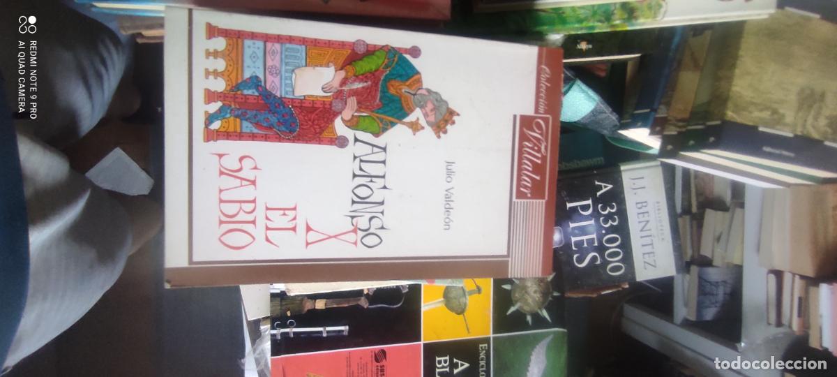 Libros de segunda mano: Alfonso X el Sabio. Julio Valde&oacute;n. Ed. JCyL. Valladolid 1986. - Julio Valde&oacute;n