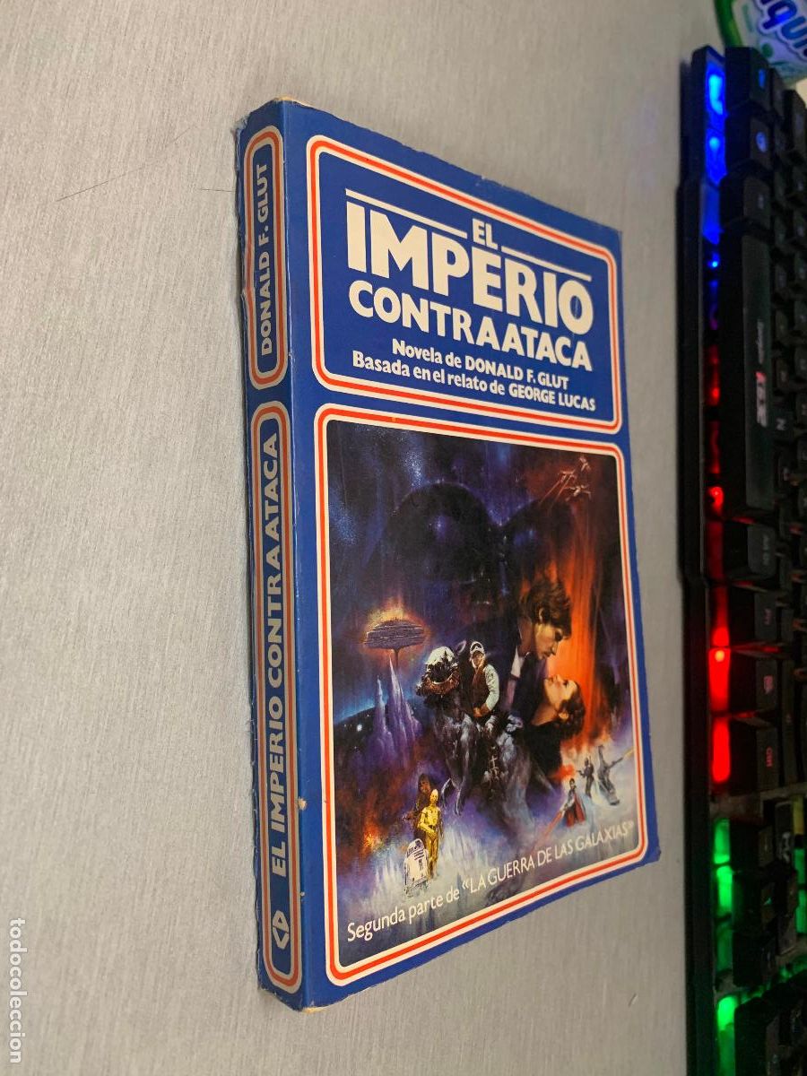 Libros de segunda mano: EL IMPERIO CONTRAATACA / DONALD F. GLUT, GEORGE LUCAS / ED. ARGOS VERGARA 1&ordf; EDOCO