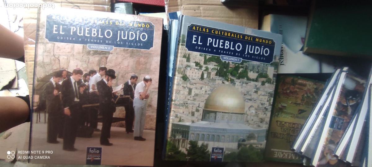 Libros de segunda mano: Atlas culturales del mundo. El pueblo jud&iacute;o. 2 vol&uacute;menes