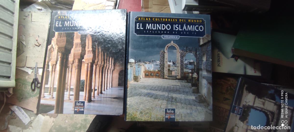 Libros de segunda mano: EL MUNDO ISLAMICO. 2 TOMOS. ATLAS CULTURALES DEL MUNDO. FOLIO EDICIONES DEL PRADO