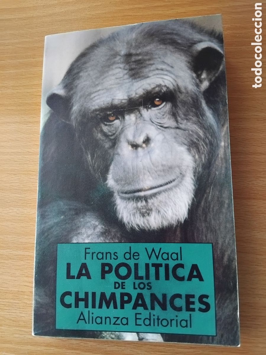 Libros de segunda mano: La pol&iacute;tica de los chimpanc&eacute;s;Frans de Waal;Alianza;1993
