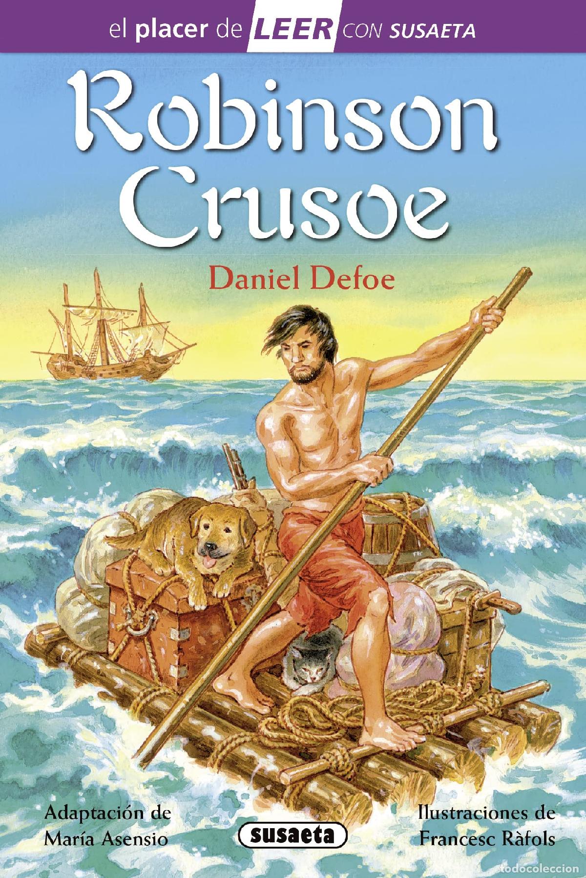 Libros de segunda mano: Robinson Crusoe (El placer de LEER con Susaeta - nivel 4) (edici&oacute;n en espa&ntilde;ol)