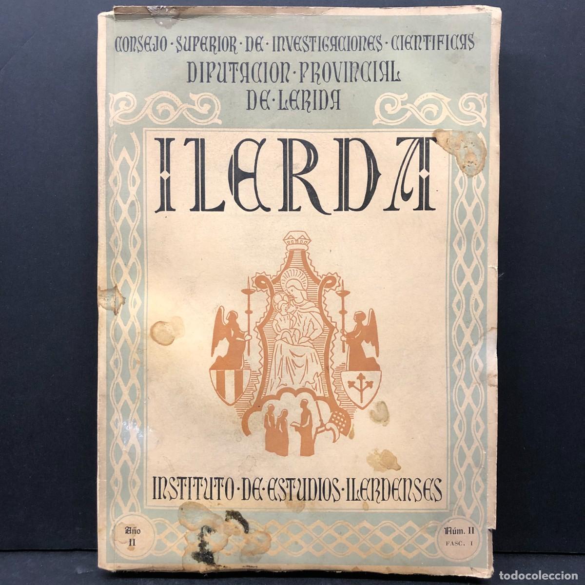Libros de segunda mano: ILERDA - INSTITUTO DE ESTUDIOS ILERDENSES - IEI - N&Uacute;M. II - FASC. I - A&Ntilde;O II / 1842