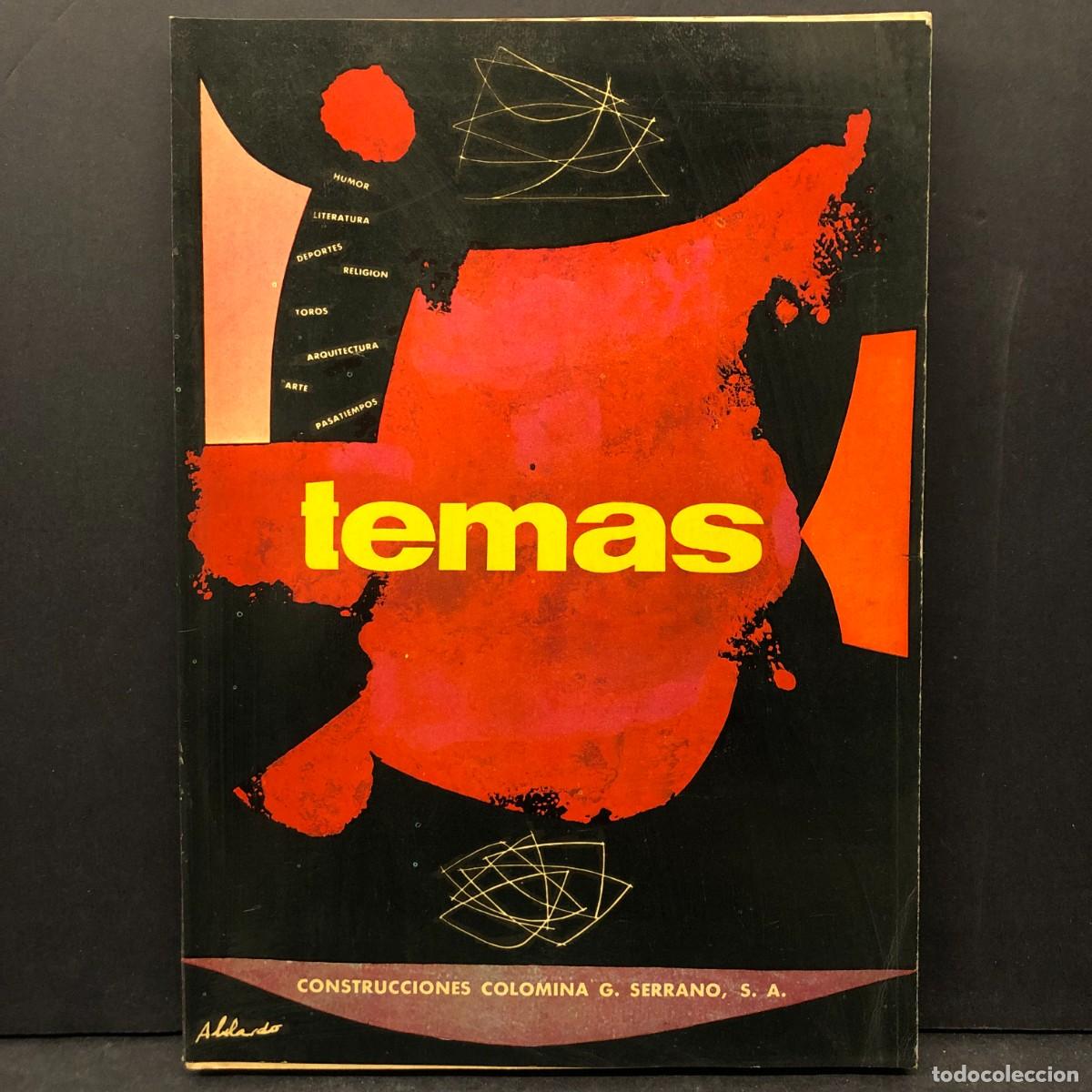 Libros de segunda mano: TEMAS - CONSTRUCCIONES COLOMINA G. SERRANO, S.A. - ABELARDO PORTADA / 1847
