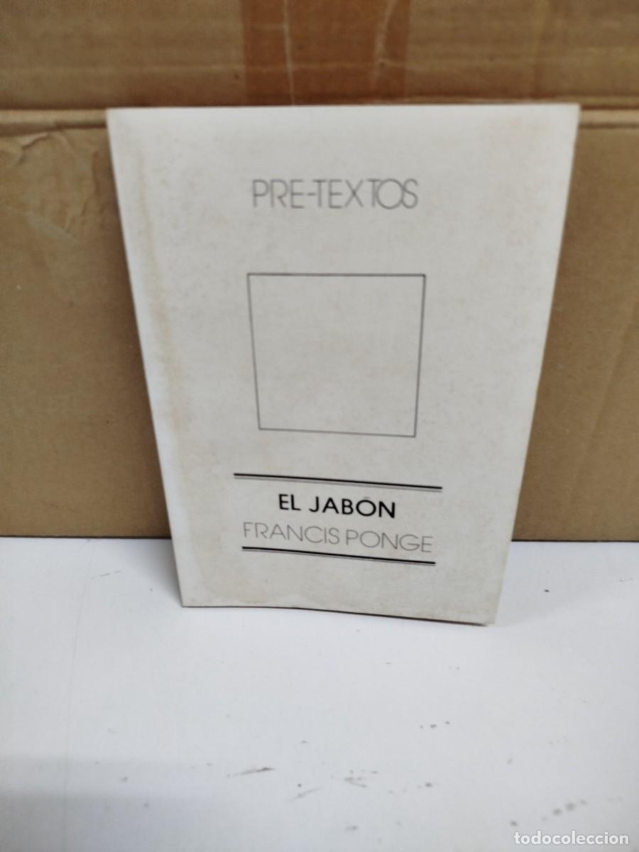 Libros de segunda mano: Francis Ponge - El jab&oacute;n - Editorial Pre-Textos