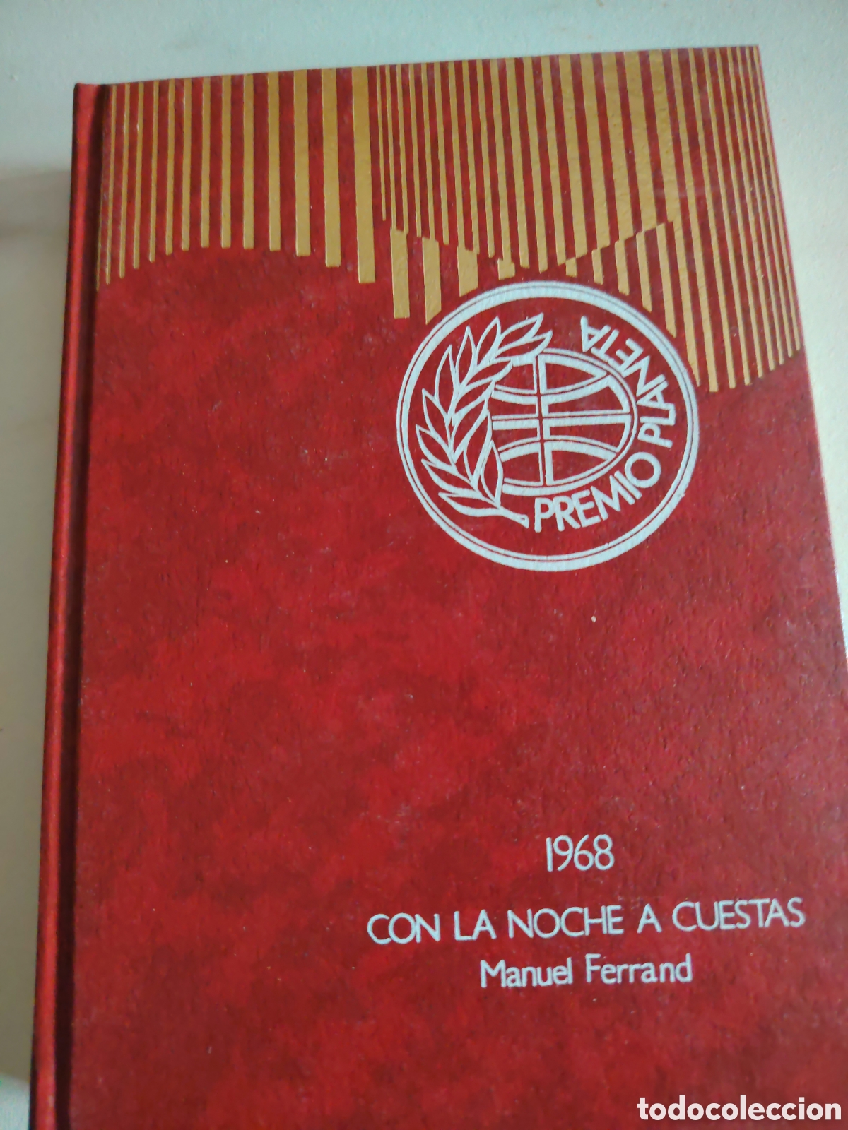Libros de segunda mano: Premio planeta 1968, Con la Noche a Cuestas