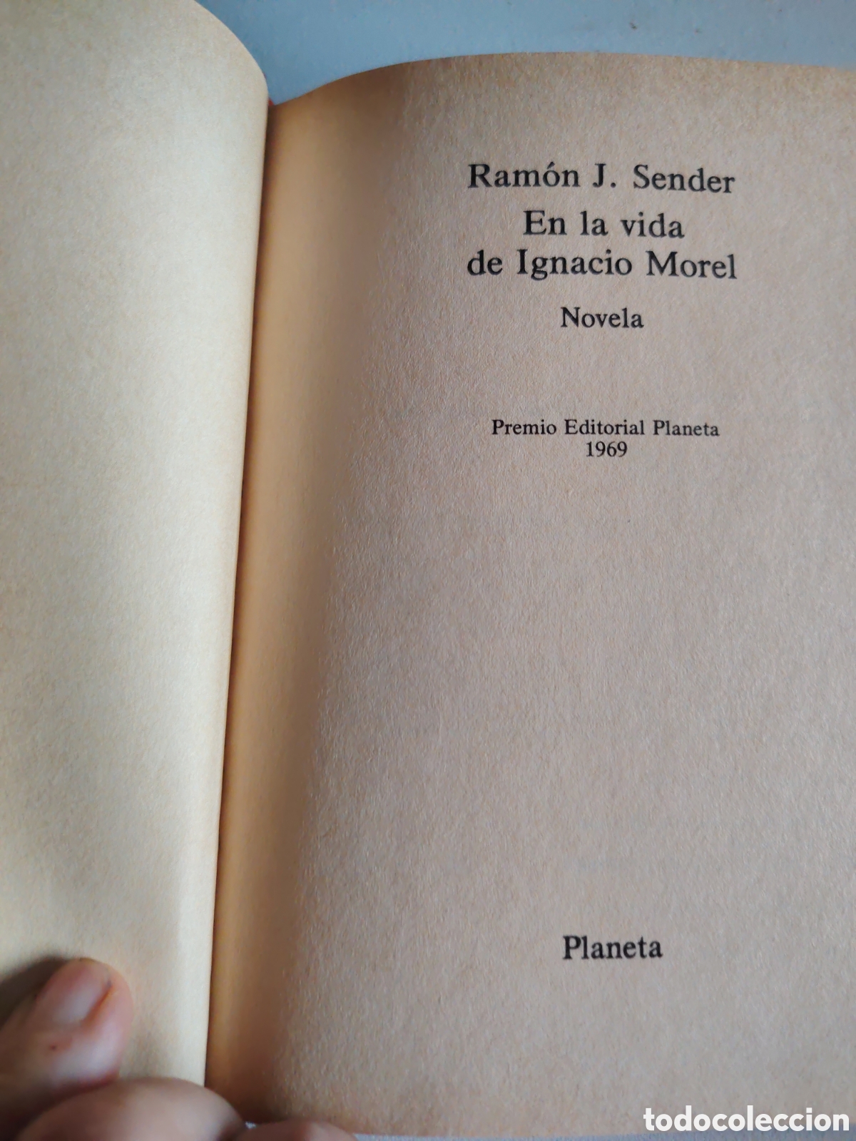 Libros de segunda mano: Premio planeta 1969, En La Vida De Ignacio Morel - Foto 2
