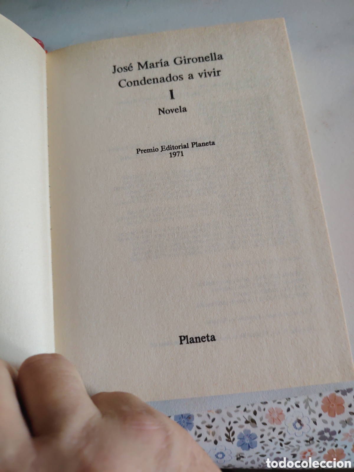 Libros de segunda mano: Premio planeta 1971, Condenados a Vivir - Foto 2
