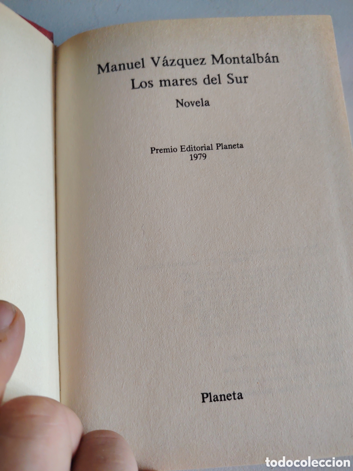 Libros de segunda mano: Premio planeta 1979, Los Mares del Sur - Foto 2