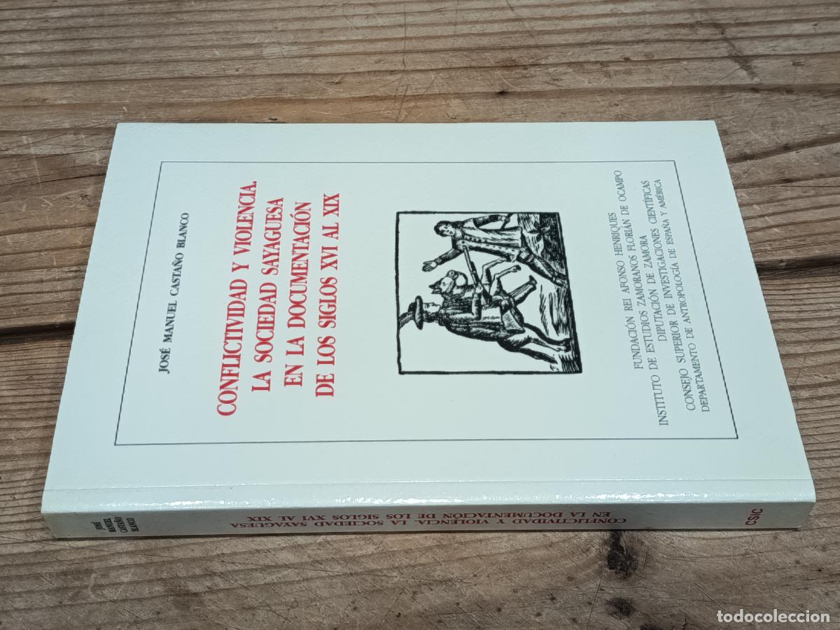Libros de segunda mano: 2001 Conflictividad y violencia. La sociedad sayaguesa en la documentaci&oacute;n de los siglos XVI al XIX