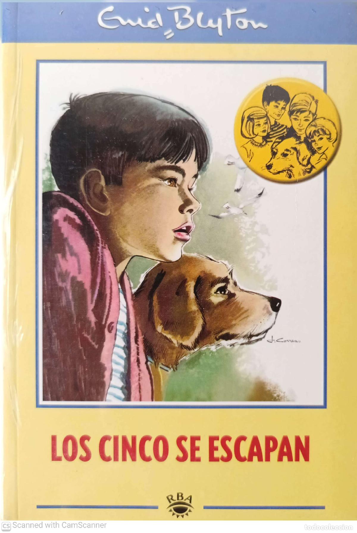 Libros de segunda mano: Los cinco se escapan - Enid Blyton
