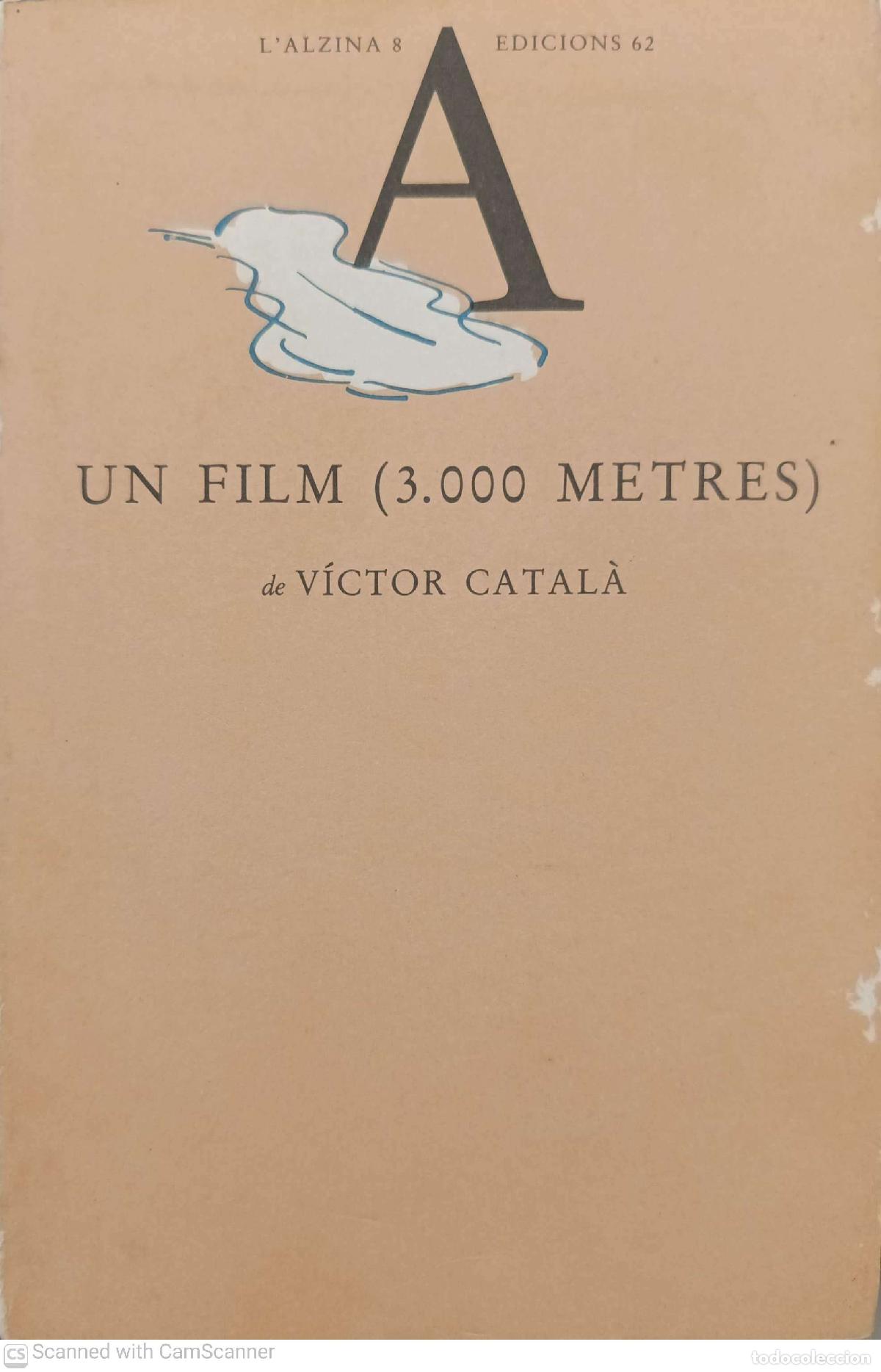 Libros de segunda mano: Un Film (3.000 metres) - Victor Catal&agrave;