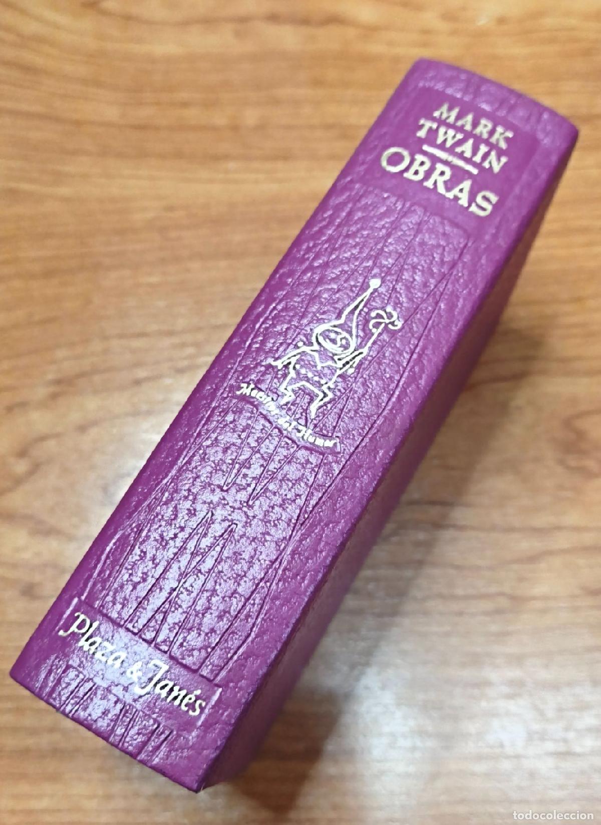 Libros de segunda mano: Obras de Mark Twain - Plaza & Jan&eacute;s 1970 - Foto 4