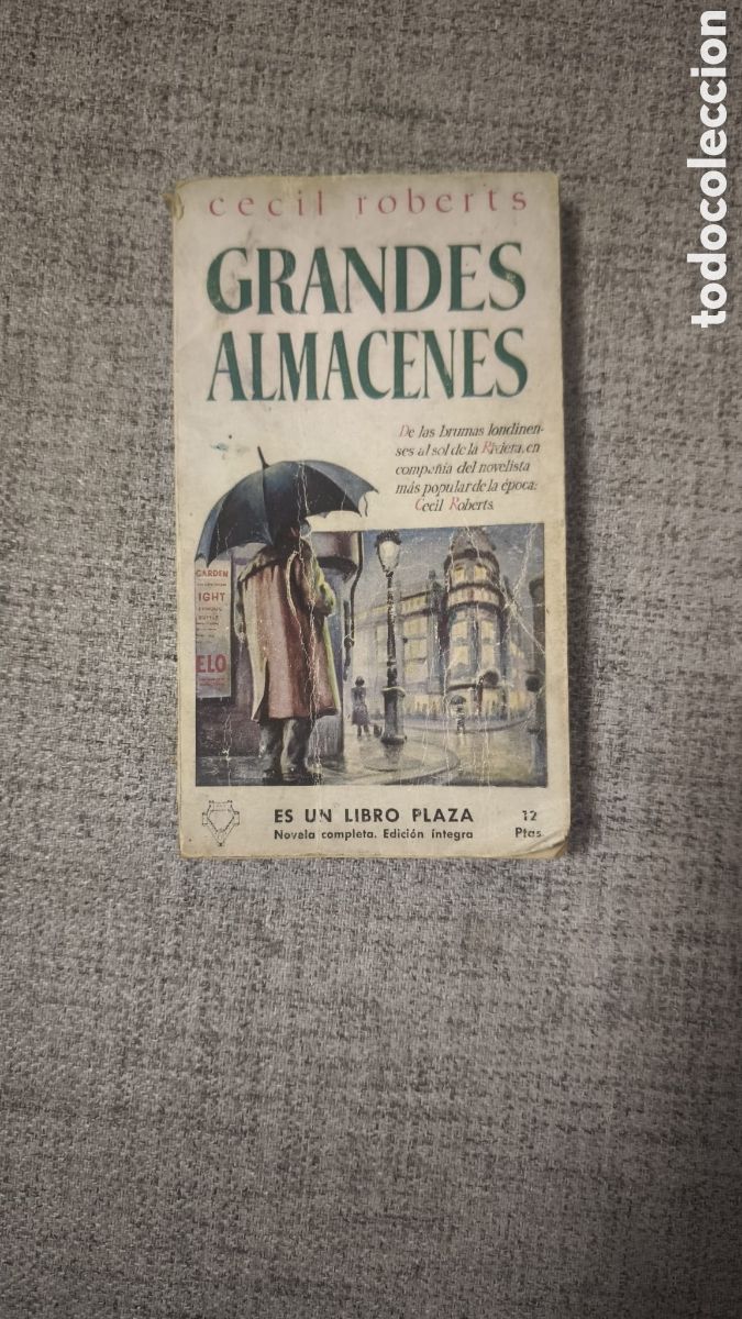 Libros de segunda mano: Grandes almacenes &ndash; Cecil Roberts &ndash; Libros Plaza &ndash; Edici&oacute;n antigua